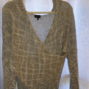 Love culture grey sweater size large